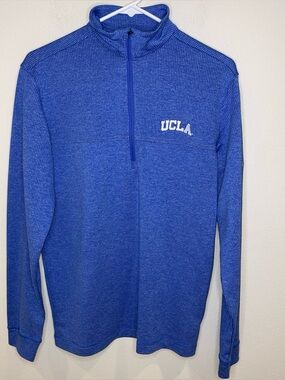 Columbia Golf UCLA Blue Omni Wick 1/4 Zip Men's Small NCAA Southern California